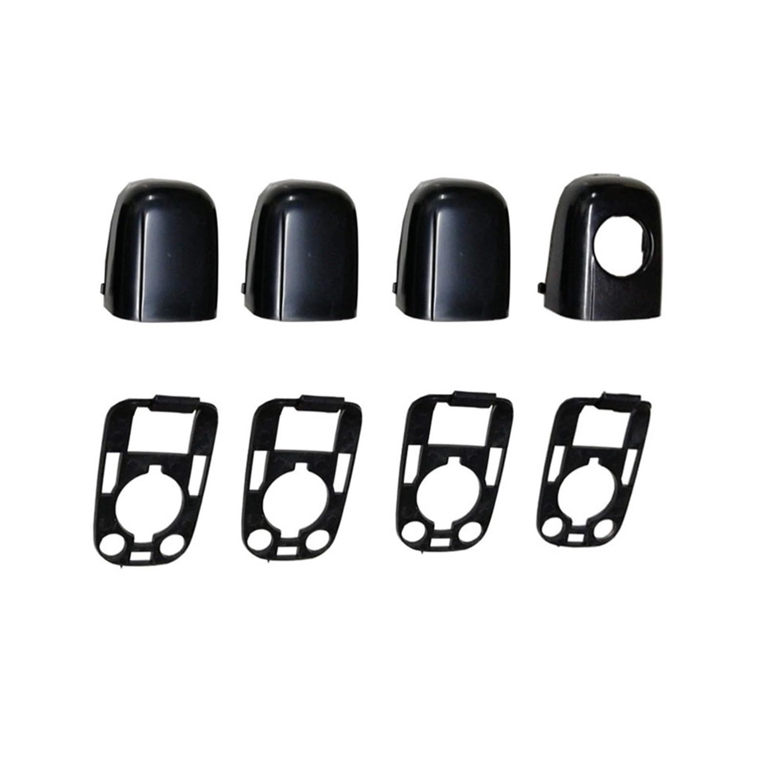 Drezzo Car Exterior Door Handle for Citroen C2 C3 2003-2009 Door Handle ABS End Cap Cover