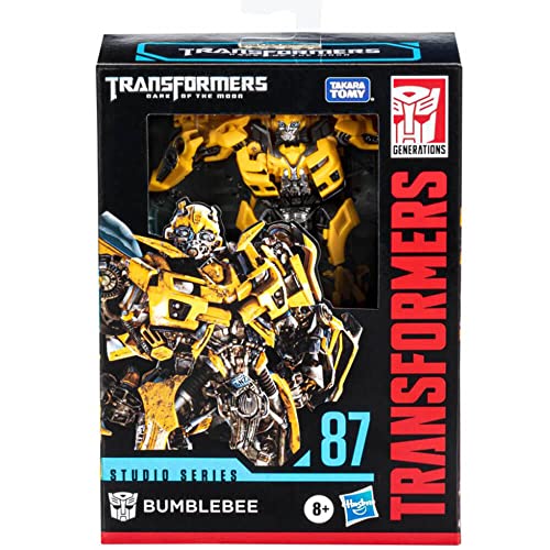 Transformers F3168 Toys Studio Series 87 Deluxe Class Dark Of The Moon Bumblebee Action Figure thumb #2