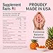 Premium Feminine Balance Gummies for Women – Vaginal Probiotics, Hawaiian Pineapple, pH Balance Support, 60 Count – Vital Source