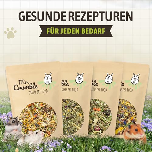 Mr. Crumble Rennmaus-Futter für Wüstenrennmäuse Mongolische Rennmäuse Gerbils 1000 g
