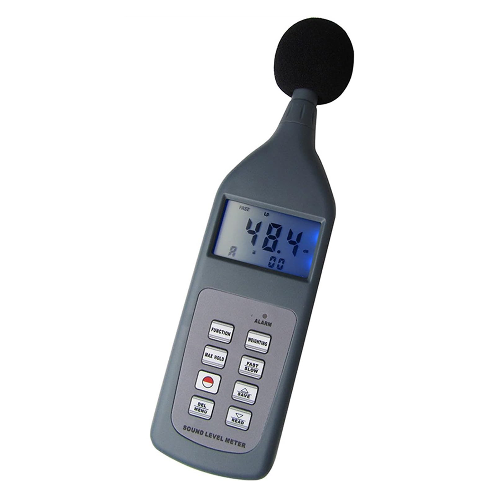 Fonometro Digitale Fonometro Digitale da 30 Db a 130 con Funzione Opzionale Allarme Lp, Leq Regolabile Tester del Livello di Rumore Decibel(SL5868P)