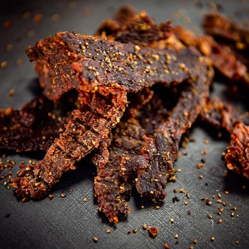 Image of Centennial Cuts Beef Jerky - Mile High Rodeo - High Protein, Sea Salt, Honey & Pepper Flavor - 7 oz Snack