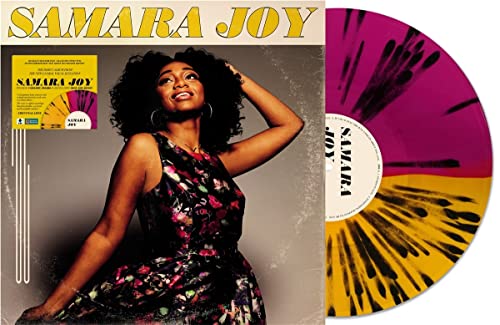 Album Art for Samara Joy - Deluxe Edition on Violent, Orange & Black Splatter Colored Vinyl by Samara Joy