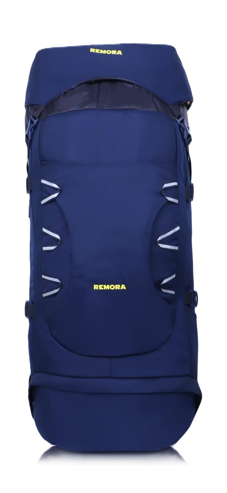 Large Capacity Travel Backpack | Water-Resistant Hiking & Trekking Backpack for Men & Women | Multi-Pocket Design, Adjustable Straps, Heavy-Duty Outdoor Rucksack – Navy Blue-image-46
