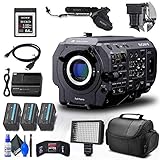 Sony PXW-FX9 XDCAM 6K Full-Frame Camera System (Body Only) (PXW-FX9V) + Sony 64GB XQD Card + 2 x BP-U35 Battery + LED Light + Pro Case + Deluxe Cleaning Set + HDMI Cable + Memory Wallet (Renewed)