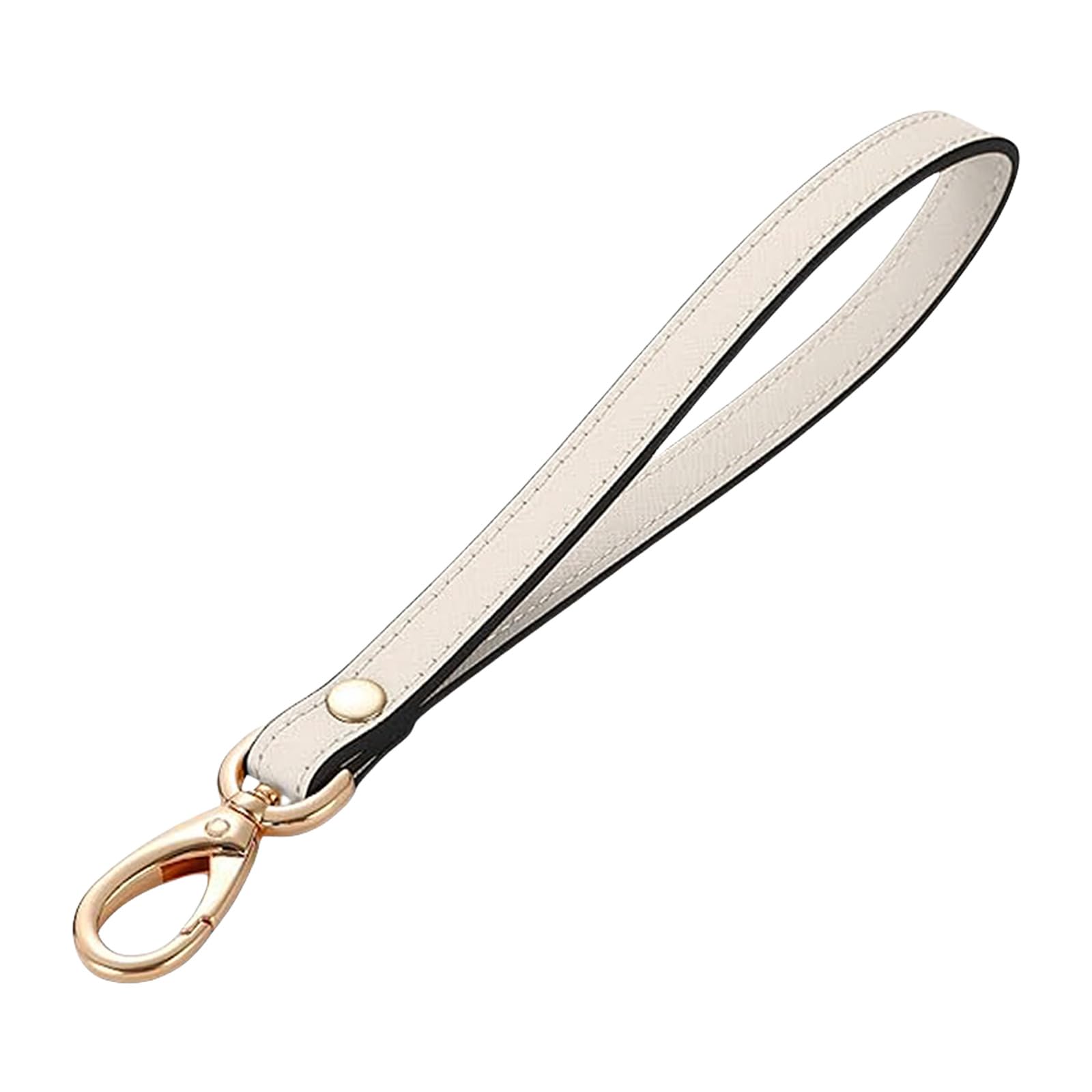 Buxuaaaa Straps Pu Wristlet Keychain Handle Rope DIYS Accessory Wrist Straps Wristlet for Purse, Wallet, Clutches, Keychain