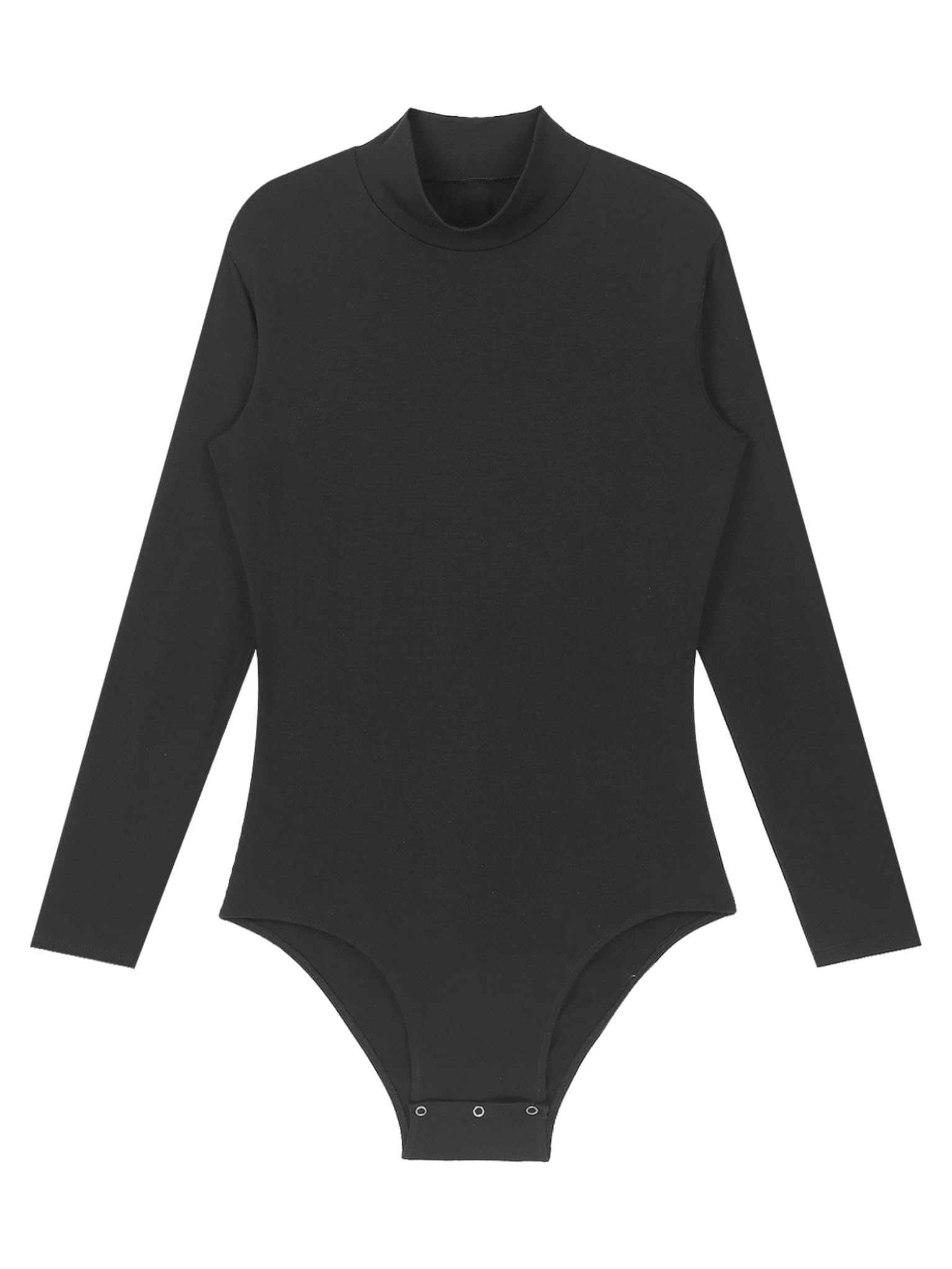 Body para hombre, de cuello alto, de manga larga, camiseta de tirantes, para entrenamiento, gimnasia