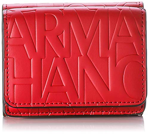 Preisvergleich Produktbild Armani Exchange Damen Mini Wallet Geldbörse Rot (Rosso - Red)