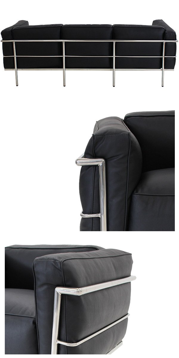 Amazon｜ソファ LC3 COMFORT 本革 デザイナーズ コルビジェ リ
