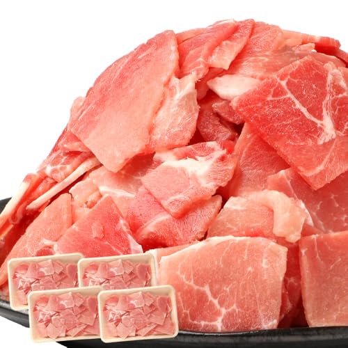 鹿児島県産 豚肩バラ切り落とし(1kg〜5kg)|鹿児島県 南大隅町 1kg(250g×4パック)