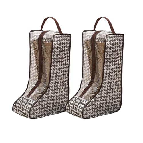 Borsa multifunzionale: La borsa per stivali Wellie è adatta a tutti i tipi di stivali alti, come stivali da equitazione, stivali in pelle, stivali da equitazione, stivali da cowboy, stivali da neve, stivali alti da donna, ecc. La conservazione delle scarpe è un buon modo per prevenire la muffa e proteggere le scarpe.