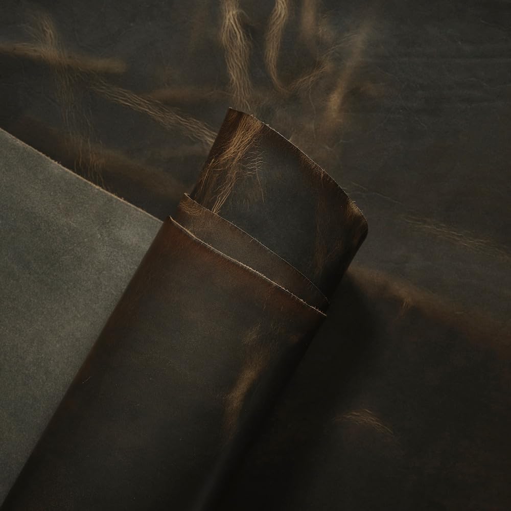 Hair On Hide Leather, Cowhide, Tricolor