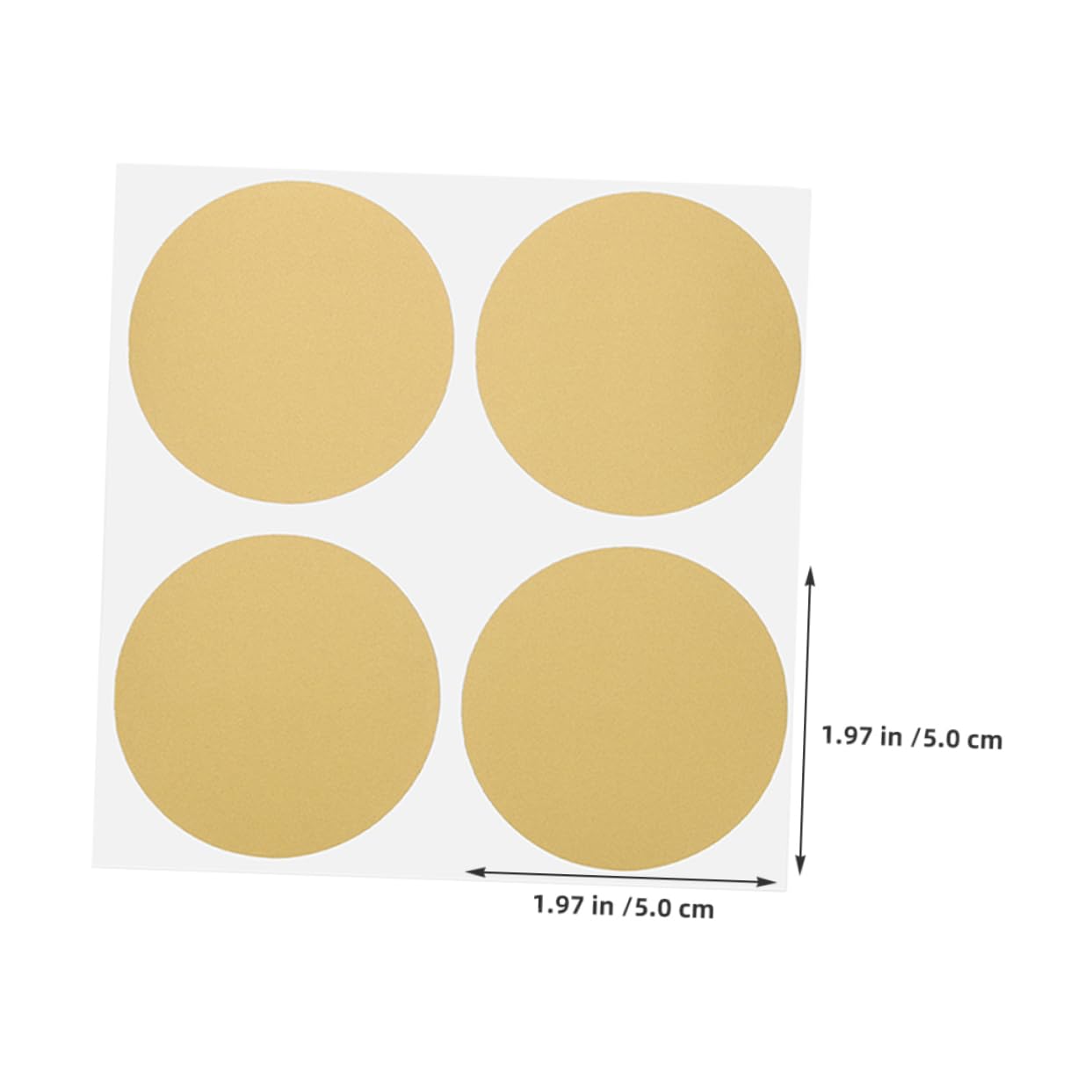 DOITOOL Create Surprise Scratch Off Stickers 50pcs DIY Cards for Events Prizes