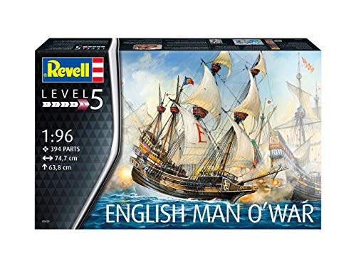 Maquette voilier English Man O 'War Revell 05429 : kit de construction bateau plastique 1/96 - 2