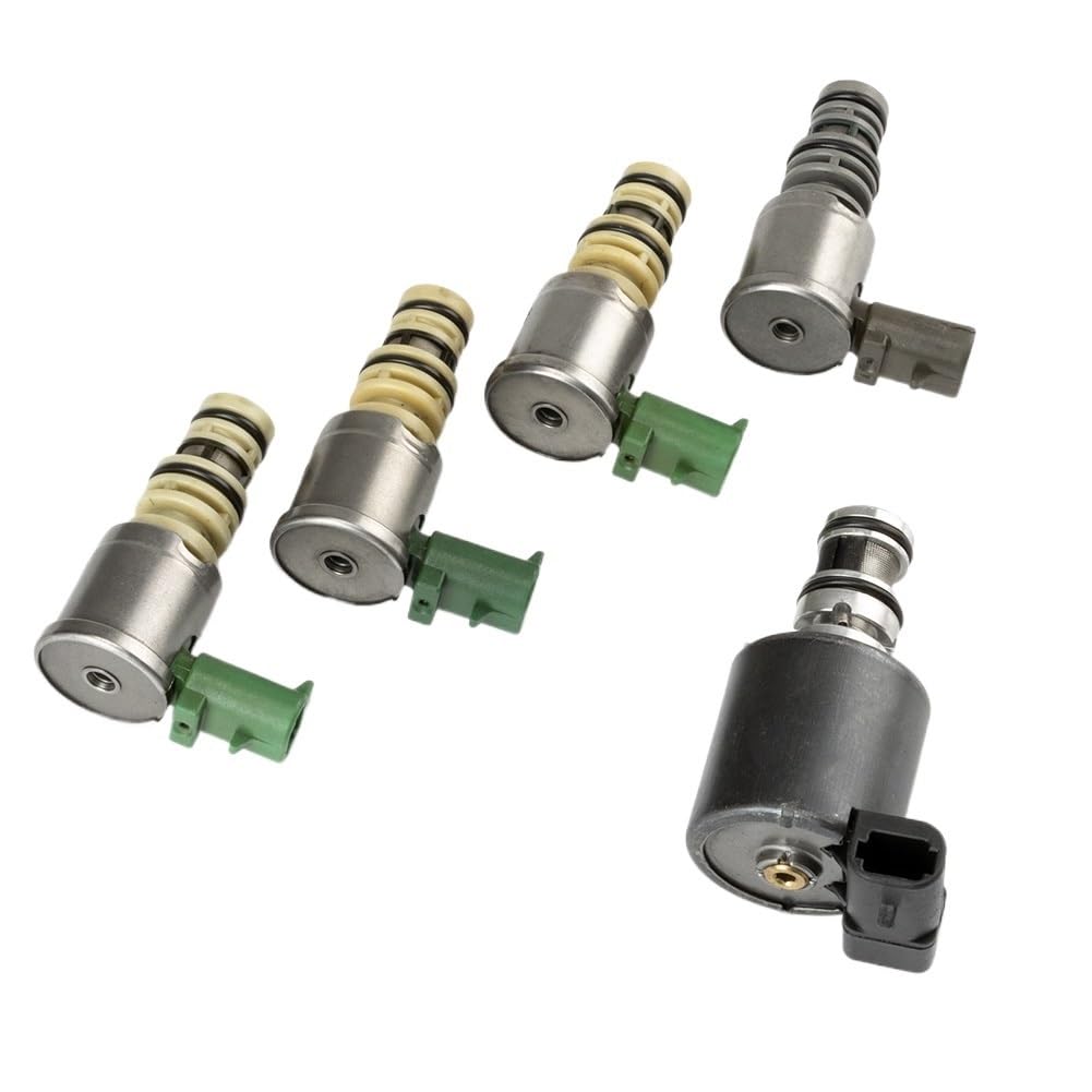 Wxnlbb One Color Transmission Gearbox Shift Tcc Epc Solenoid Kit 5L40e Compatible With Bmw G M 99-03 Renovation Of Solenoid Valve Compatible With Bmw General