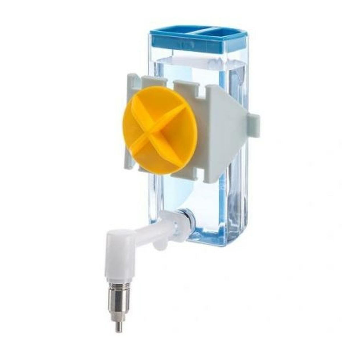 Ferplast Beverino per Criceti, Topolini e Gerbilli SIPPY S, Bottiglia per l'Acqua Capacità 100 cc, Sistema di fissaggio su rete metallica o superfici lisce 8,5 x 6,5 x h 15 cm - 0,1 L