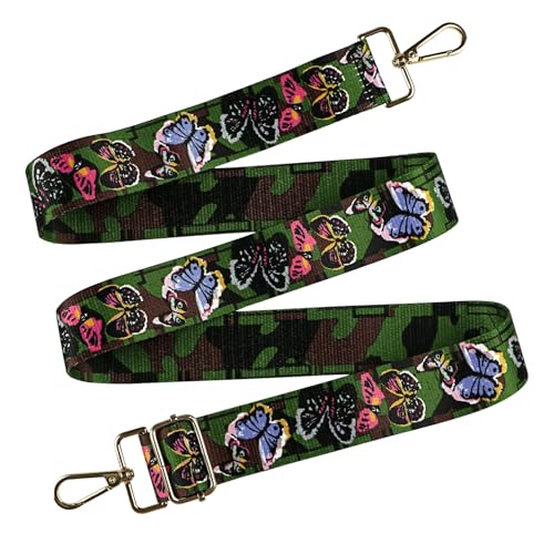Image of Wide Adjustable Canvas Purse Strap Crossbody Bag Straps for Women's Handbags