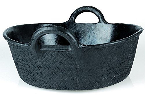 Corbeille 2 poignées 21 litres pour organiser le linge de la salle de bain