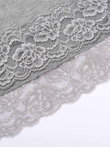 3 Pcs Women Long Camisoles Lace Tank Tops Neck Cami Adjustable Spaghetti Strap Lace Trim Tank Top for Women Wearing4