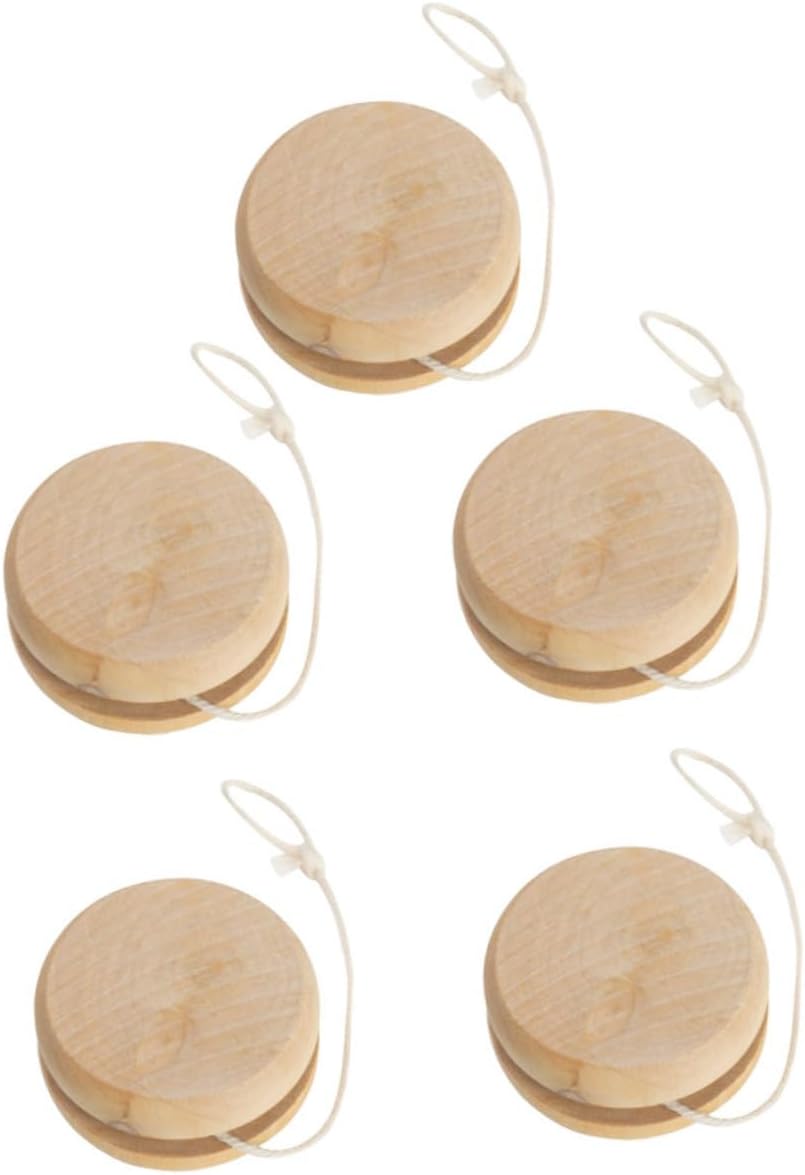 VANZACK 4sets 5pcs Wooden Balls Unisex Outdoor Plaything Enhance Hand Eye Coordination Finger Flexibility Present 5pcs*4