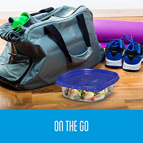 Ziploc Food Storage Meal Prep Containers Reusable For Kitchen Organization, Dishwasher Safe, Variety Pack, 12 Count #TOP7