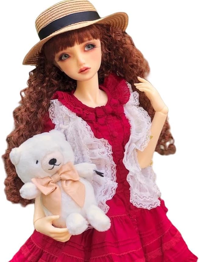 1/3 Scale Angela Beautiful Fashion Woman Doll Toys Gifts (White Make up)