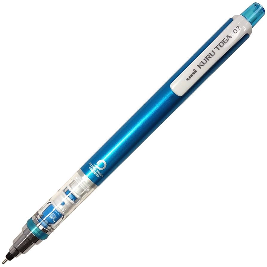 筆記具 uni KURU TOGA DIYE MN BLUE Amazon.com : Uni Mechanical Pencil Kurutoga Standard 0.7mm