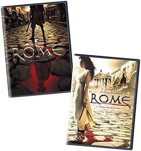 Rome: The Complete Original HBO Series DVD Collection – The Complete First & Second Seasons DVD Set (Season 1 / Season 2) [Region 1, Spanish Artwork]