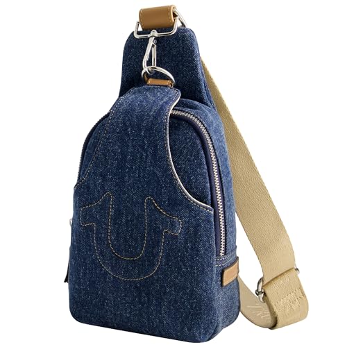 Image of True Religion Women's Sling Bag, Small Travel Backpack with Adjustable Shoulder Crossbody Strap