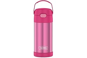 THERMOS FUNtainer Water Bottle with Straw for Kids
