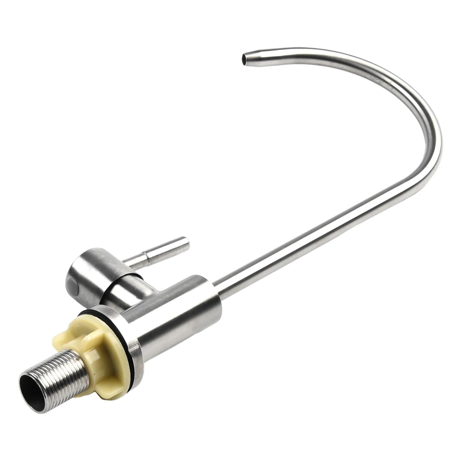 G1/2 a collo di cigno depuratore d'acqua rubinetto da cucina potabile diretta singolo purificatore d'acqua fredda potabile diretta accessori hardware rubinetto(Black)