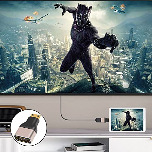 Adaptador Duttek Mini HDMI a HDMI 8K 2 unidades miniatura 6