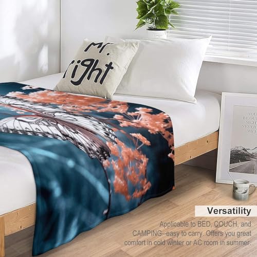 Couverture papillon douce en cadeau idéal pour réconforter vos proches