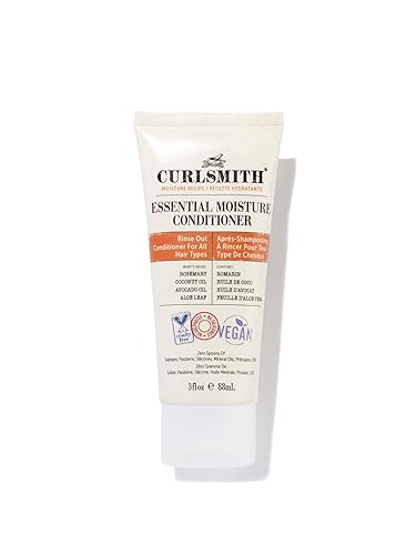 Miniatura 4 de CURLSMITH - Trío de viaje esencial, con limpiador, acondicionador y bálsamo de estilo, para cabello ondulado, rizado y enrollado 2 x 3.0 fl oz/3 fl