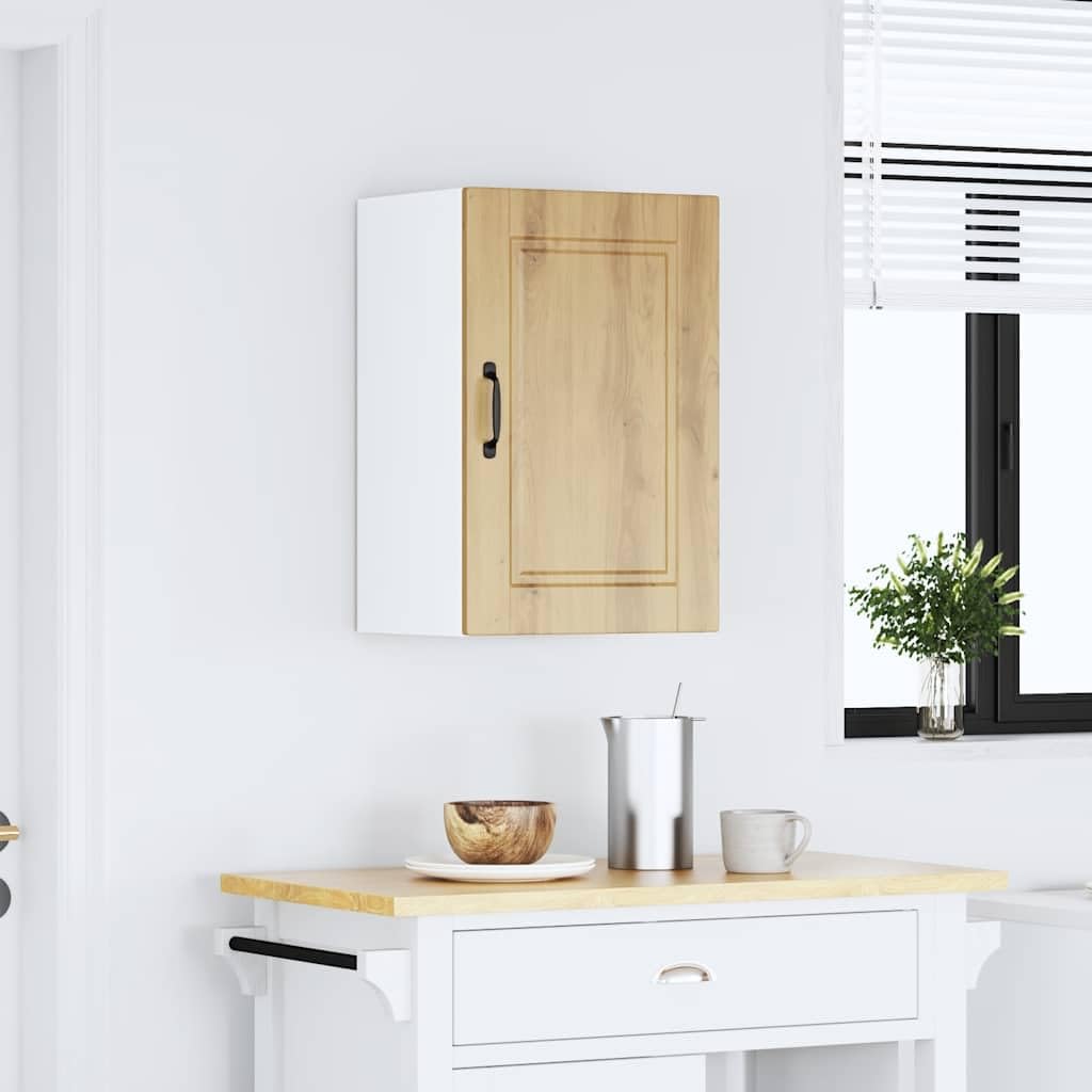 vidaXL Küchen-Hängeschrank Porto Artisan-Eiche Holzwerkstoff, Wandschrank Küche, Wandschrank, Oberschrank, Küchenschrank, Hängeschrank