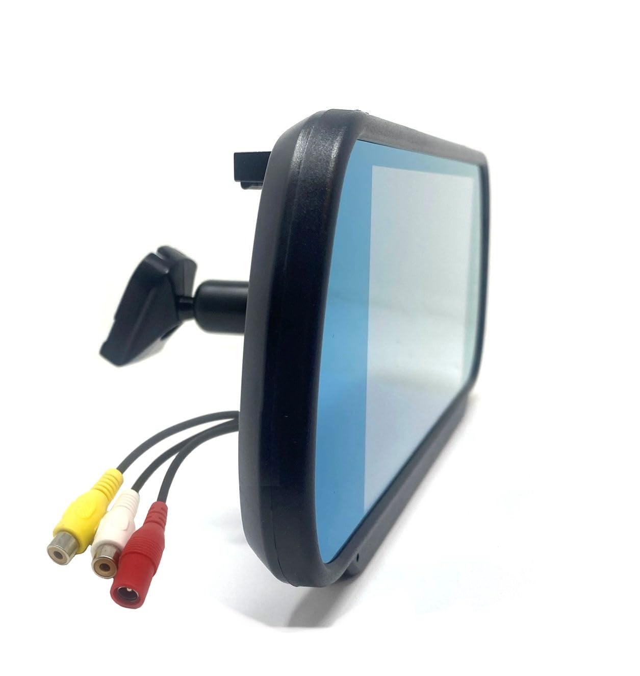 Dolphin Automotive Écran de rétroviseur 7" pour camionnettes avec tige pour caméras de recul