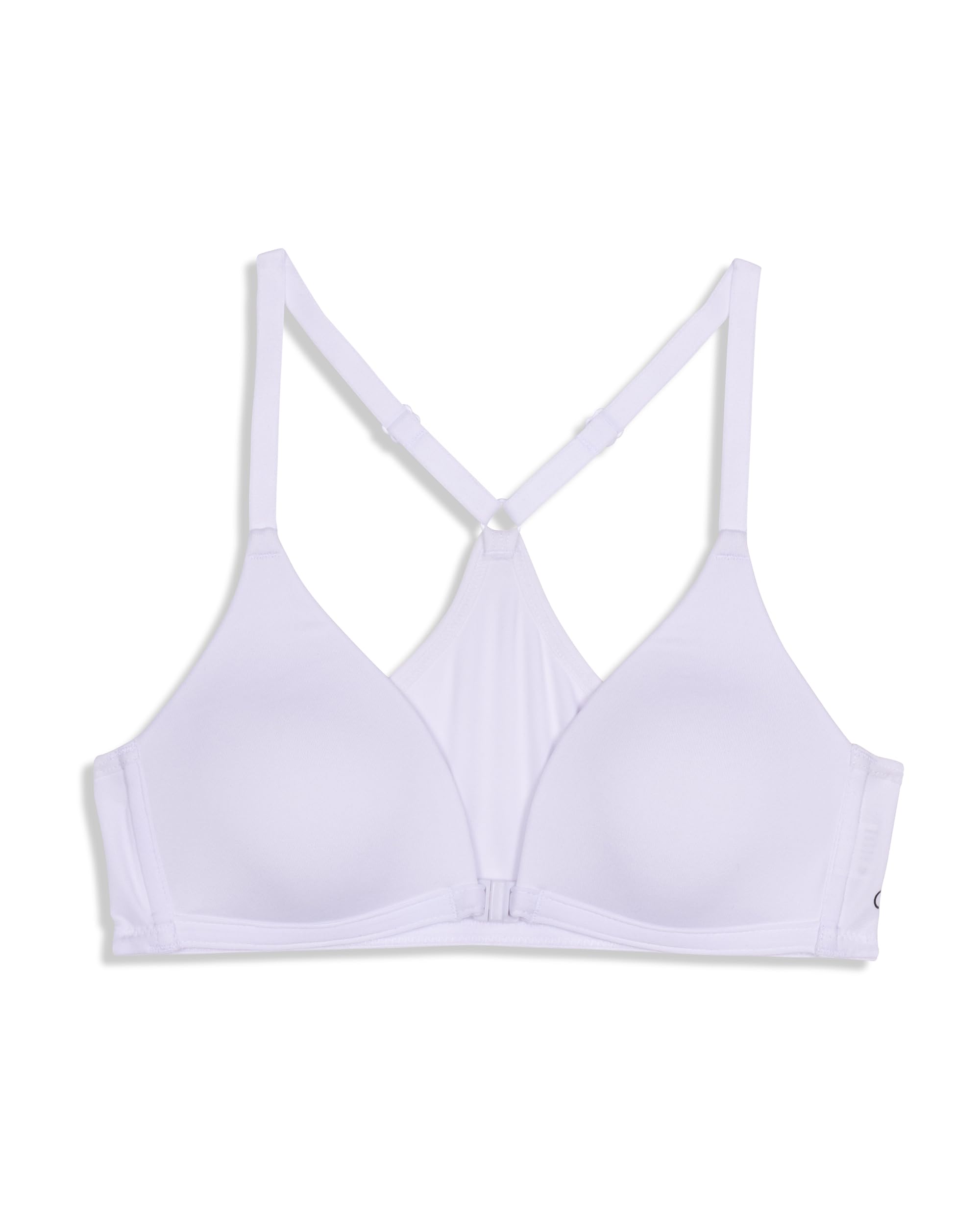Calvin Klein Girls' Racerback Bra with Front Closure