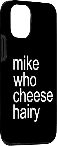 Miniatura 3 de Funda para iPhone 1212 Pro Mike Who Cheese Hairy Funny Adult Humor Word Play Case