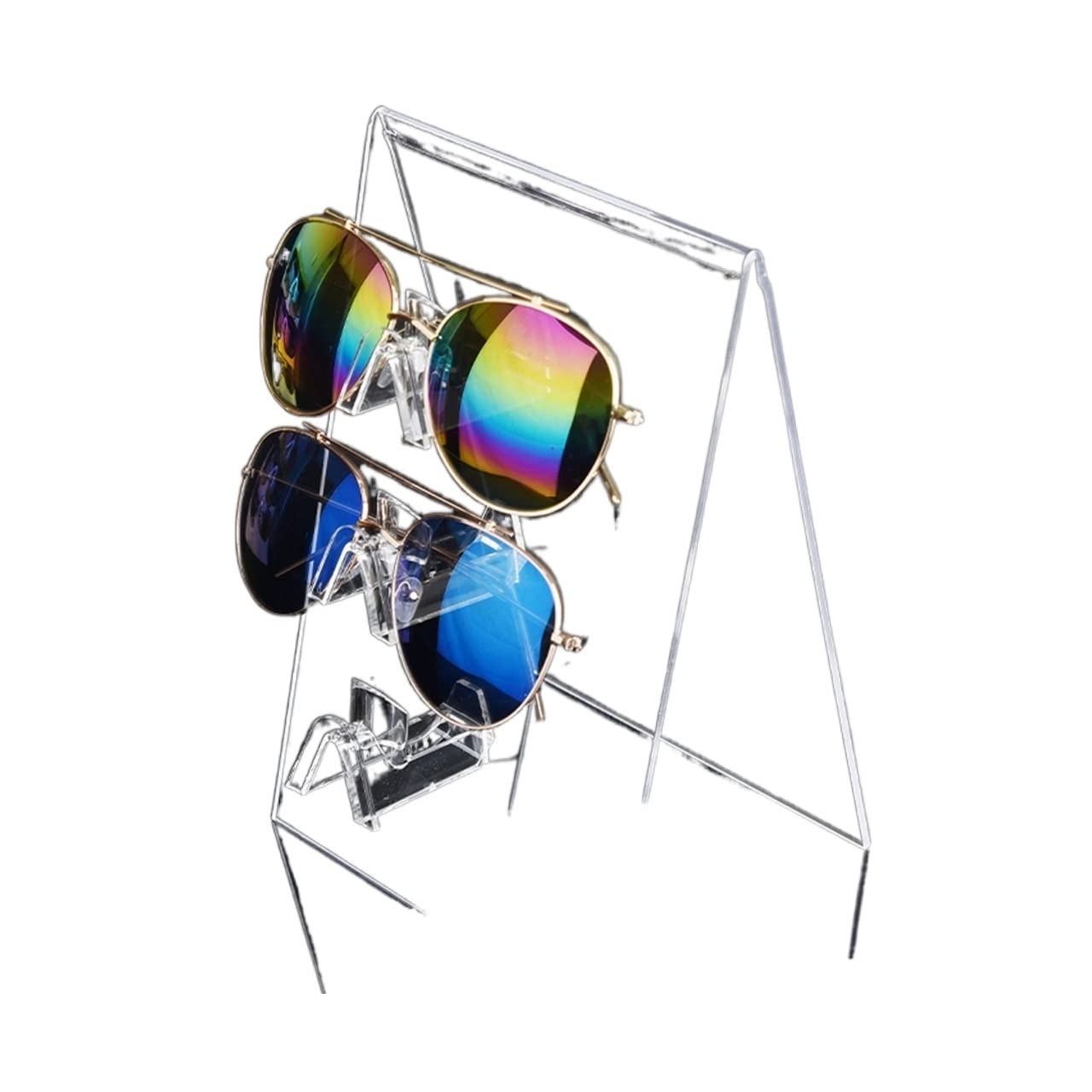 Soporte de exhibición de gafas de sol rack pantalla y organizador de mesa