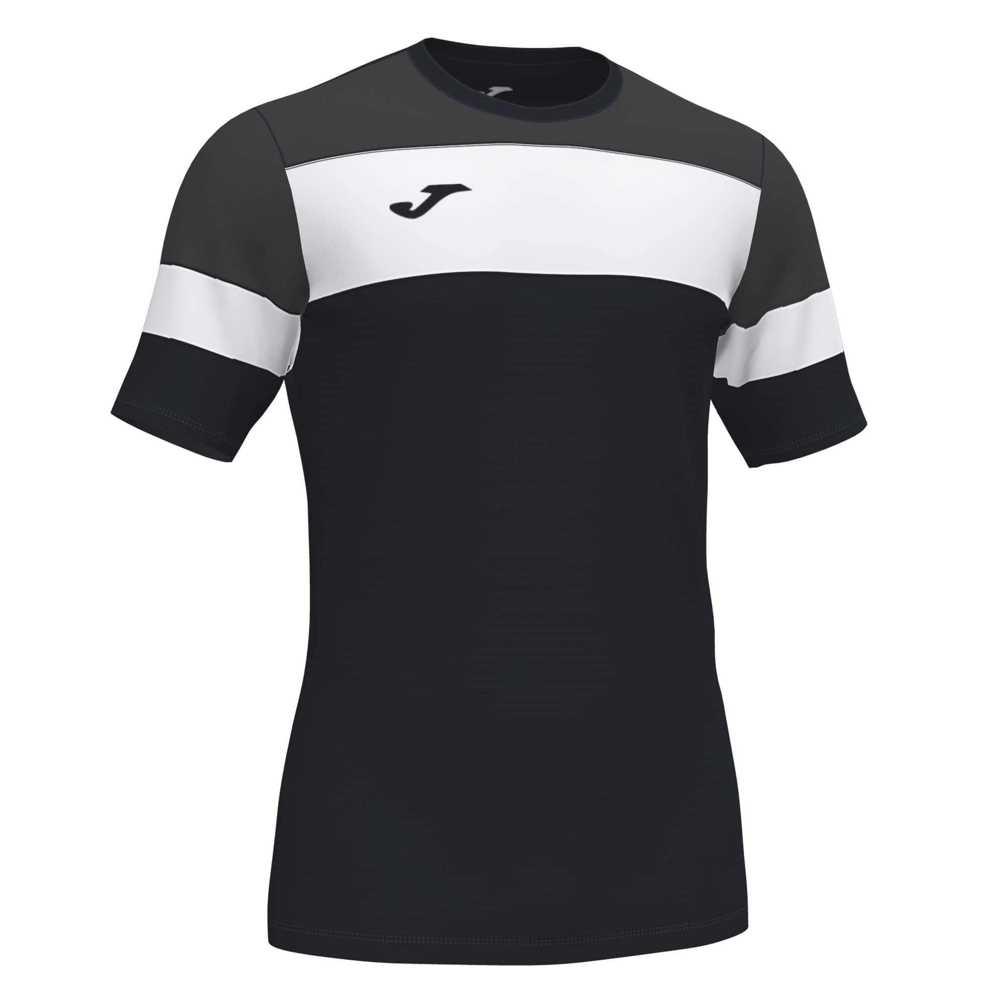 Joma Herren Schwarz, Anthrazit, Weiß Crew Iv Equip T-Shirts M/C