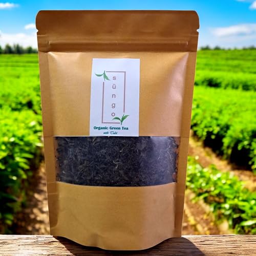 Image of Made in NAGALAND | SUNGO Organic Green Tea | Refreshing and invigorating brew with a delicate flavour 100g (Tulsi)