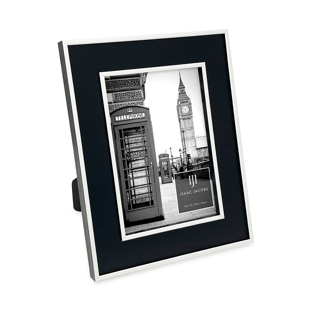 Cadre photo double bordure bicolore, une idée cadeau élégante pour la maison