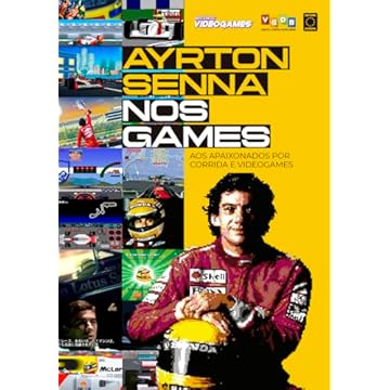 Capa do livro Ayrton Senna nos Games