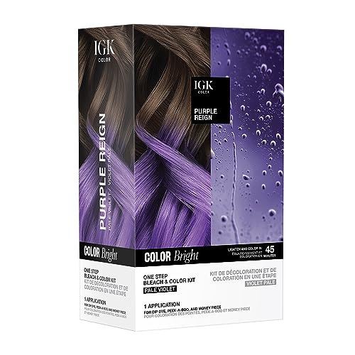 IGK Color Bright One Step Bleach & Color Kit