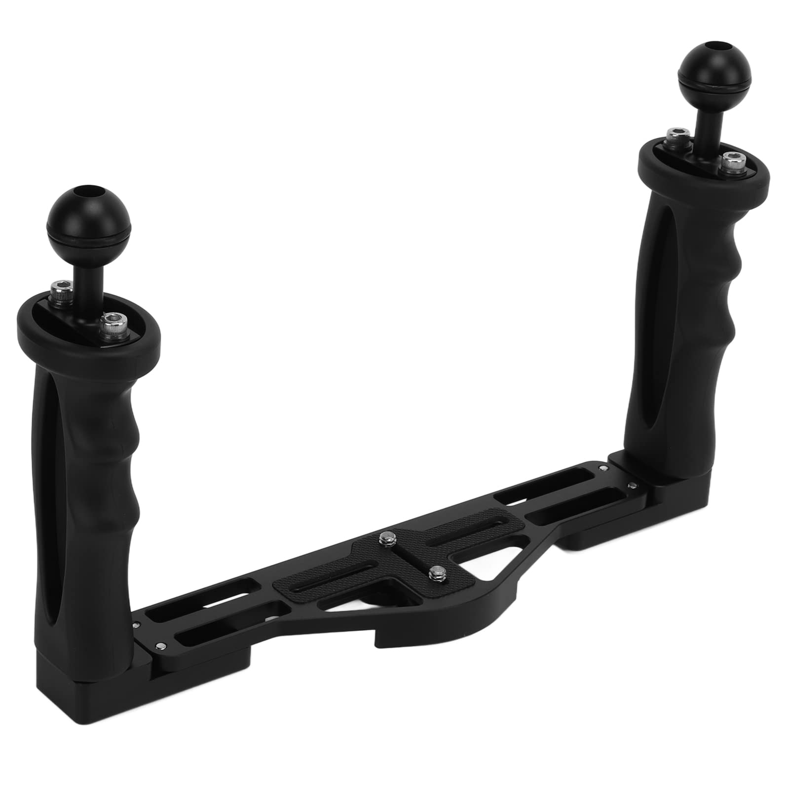 Stabilizzatore con Vassoio a Doppia Maniglia per Custodia Subacquea con Struttura in Alluminio Anodizzato CNC per Appassionati e Professionisti delle Immersioni