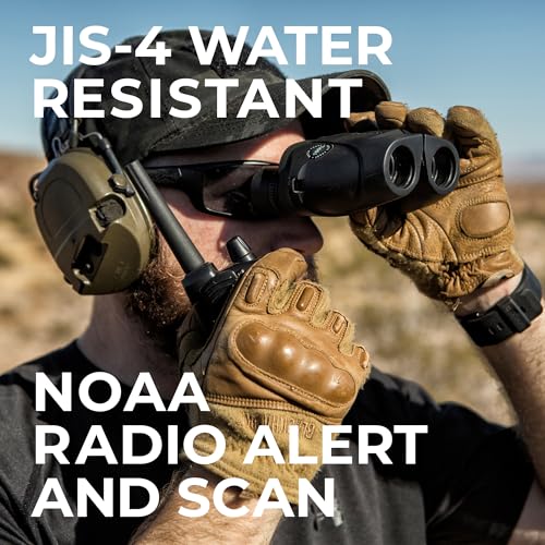 Image of Midland GXT1000X3VP4 GMRS Two-Way Radio (50-Channel, Long Range, 142 Privacy Codes, SOS, NOAA, Rechargeable Nickle Battery, Black /Silver, 3-Pack)