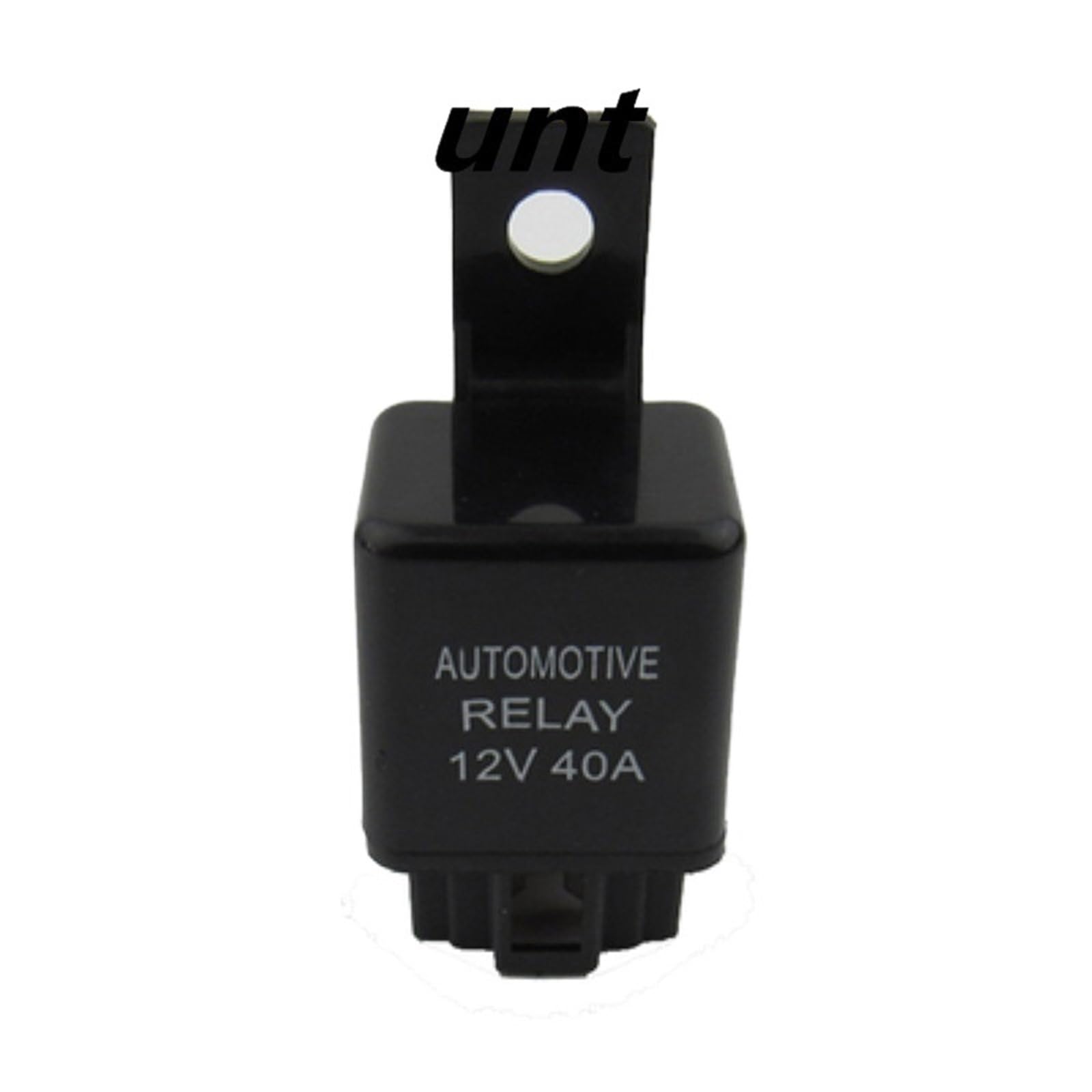 Relais de phare antibrouillard 12V 40A à 4 pieds pour climatisation de voiture avec support