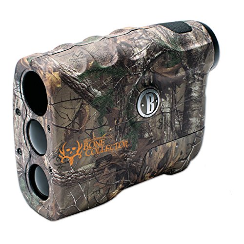Bushnell 4x20 Bone Collector LRF Clam Pack, Realtree Xtra