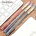 Pen Fine Point Pens, 0.5mm Extra-Thin Fine Tip Pens Gel Liquid Rolling Ball Point Writing Pens for Office