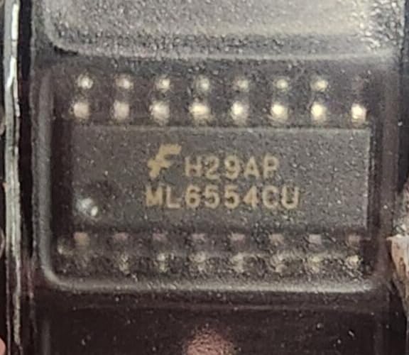 Generic (1 PC) ML6554CU(X) Compatible with FAIRCHILD IC REG Compatible with BUCK 3A DL 16PSOP